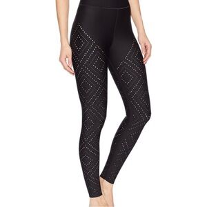 Ultracor Women’s Argyle Pixelate Legging in Black Size XS Activewear Athleisure